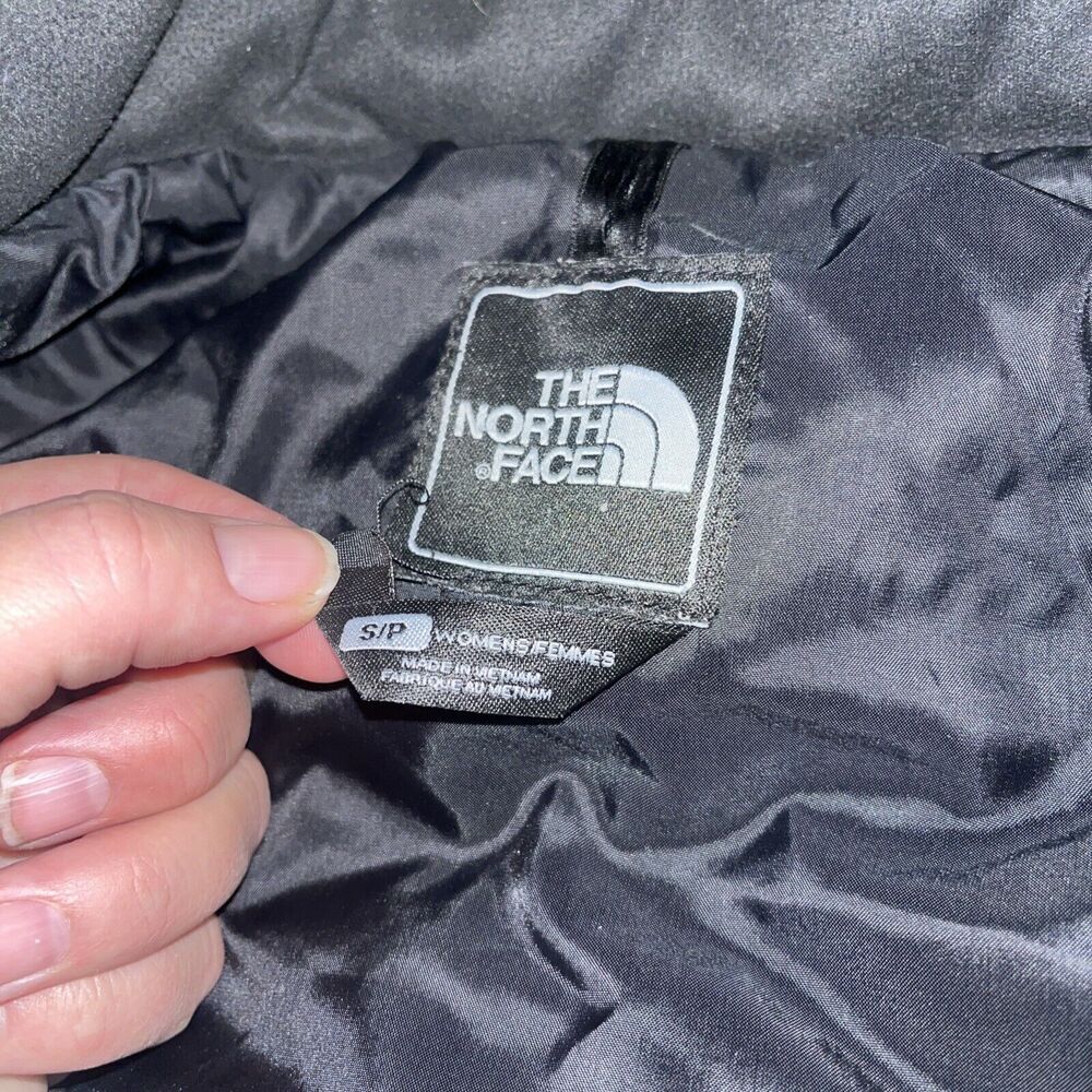 The North Face Black Puffer Goose Down 550 Fill Womens Vest Small - Picture 2 of 5